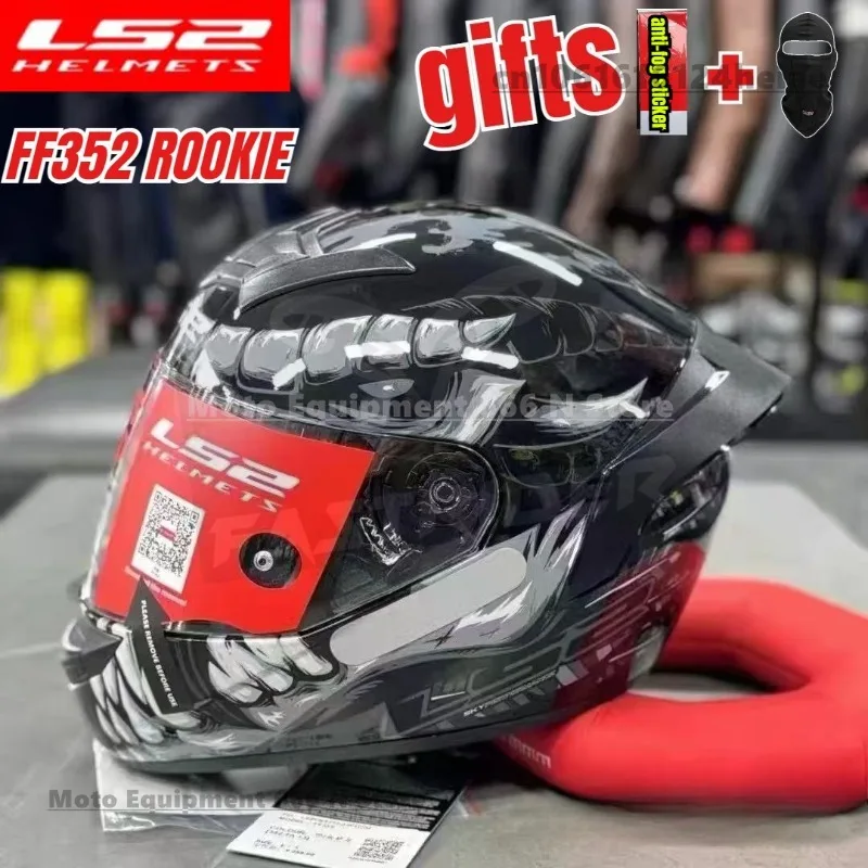 DOT Certification LS2 FF352 ROOKIE Motorcycle Helmet Ls2 FF352 Full Face Helmets Kaciga Casco Moto Capacete with Fog-free System
DOT Certification LS2 FF352 ROOKIE Motorcycle Helmet Ls2 FF352 Full Face Helmets Kaciga Casco Moto Capacete with Fog-free System