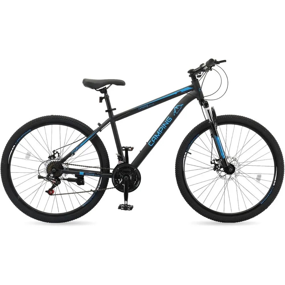 26-27.5 Inch Dual Suspension Mountain Bike with 21 Speeds, Disc Brakes, and Adjustable Seat for Women & Men
26-27.5 Inch Dual Suspension Mountain Bike with 21 Speeds, Disc Brakes, and Adjustable Seat for Women & Men