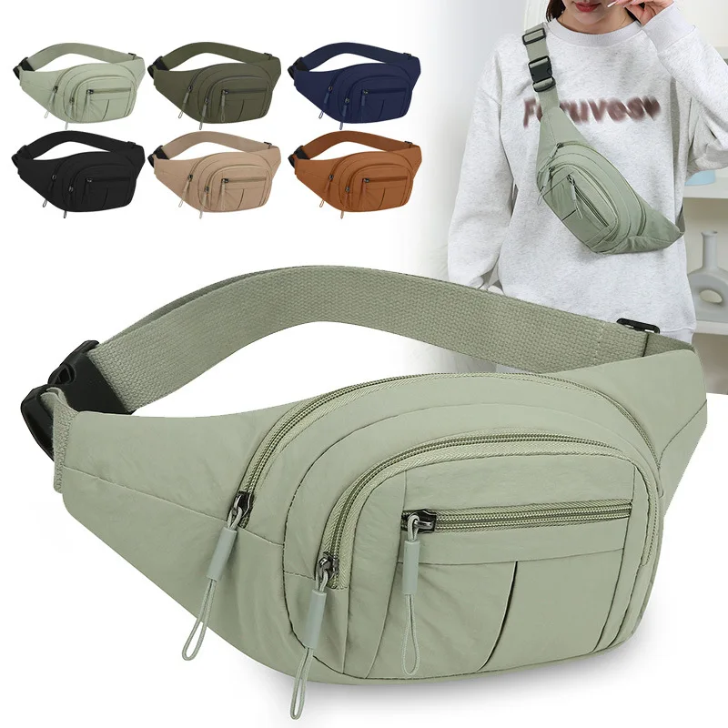 Stylish Women's Fanny Pack Large Capacity Multi-layer Portable Outdoor Breast Bag Wear-resistant Simple Sports Messenger Mobile
Stylish Women's Fanny Pack Large Capacity Multi-layer Portable Outdoor Breast Bag Wear-resistant Simple Sports Messenger Mobile