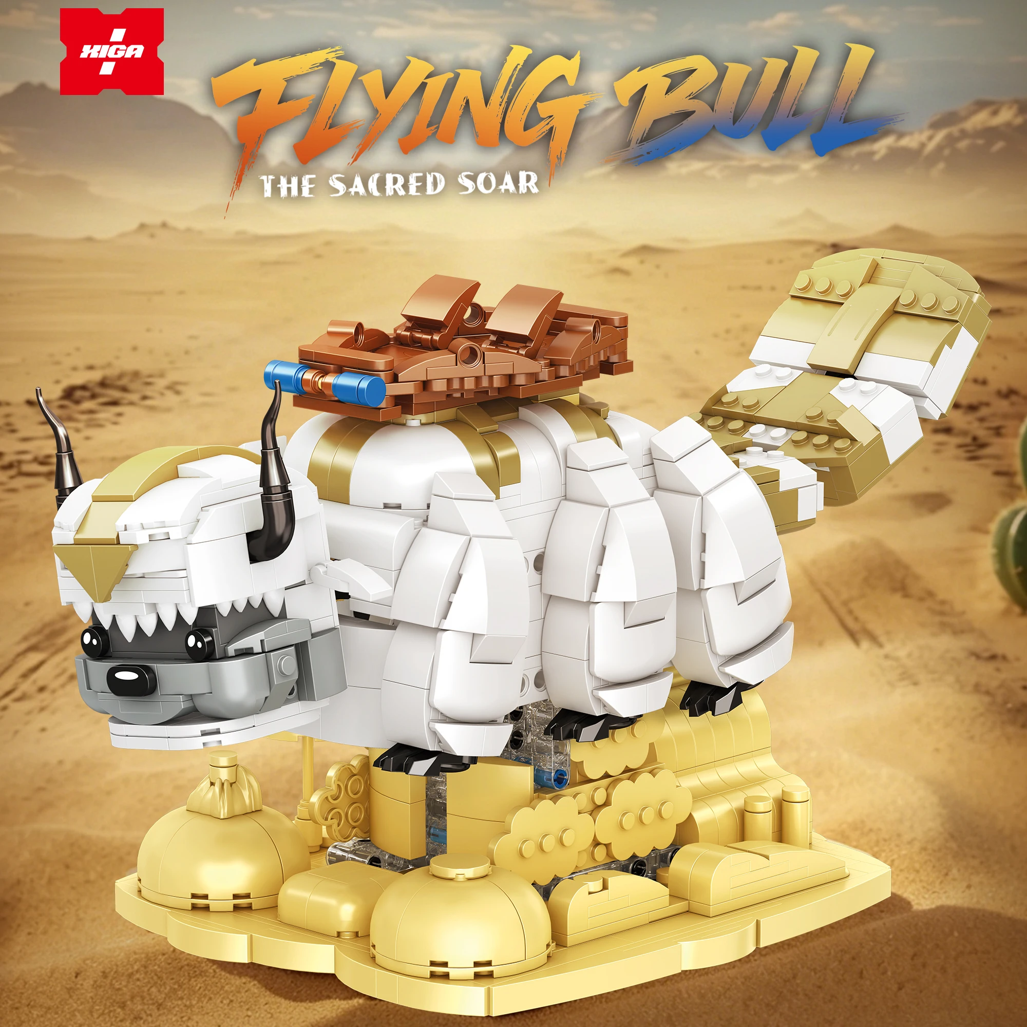 2026 New Sky Bison Flying Bison Apa Animal Model Building Block Set Building Block Toy Gift
2026 New Sky Bison Flying Bison Apa Animal Model Building Block Set Building Block Toy Gift