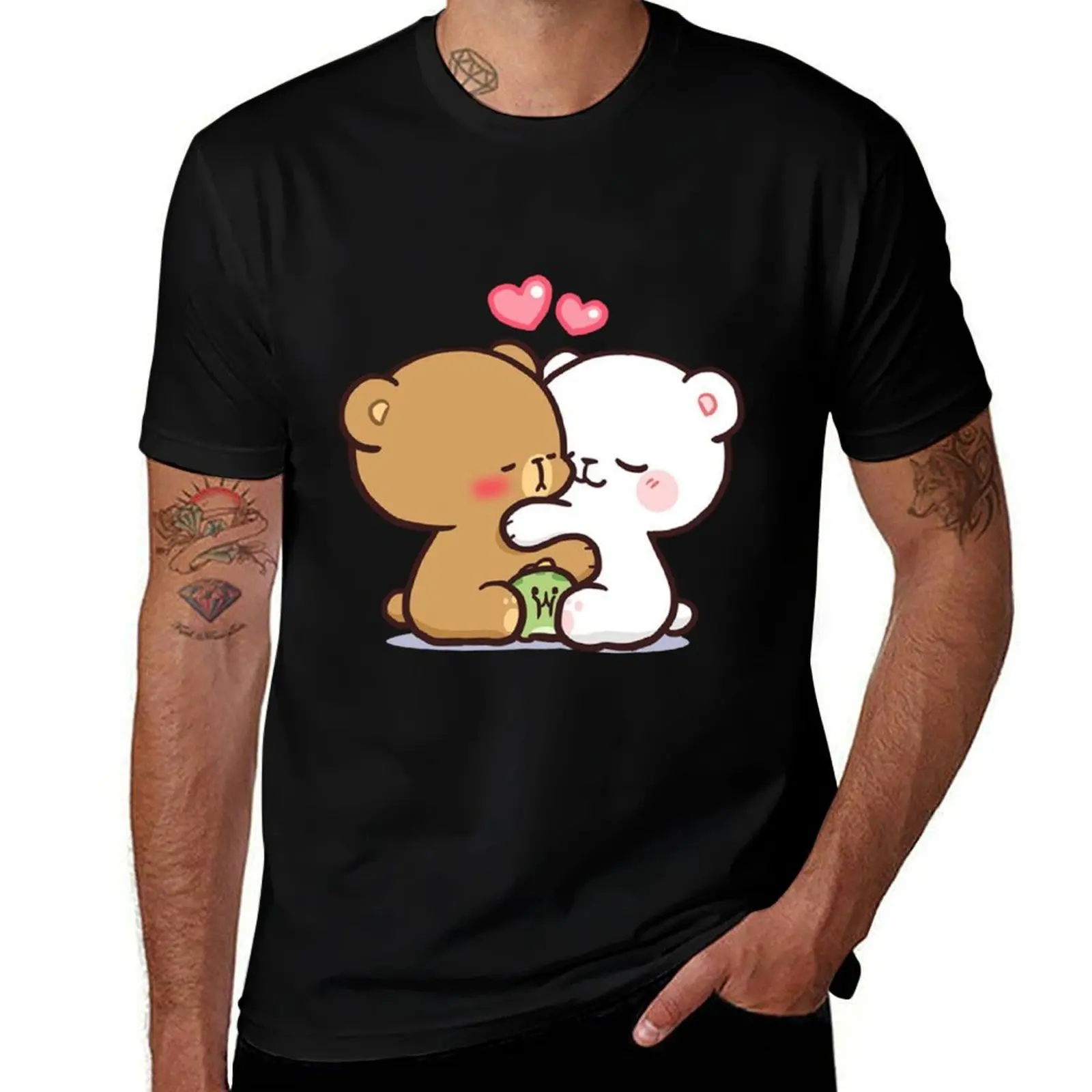 cute cartoon bears design T-Shirt man tshirt black cotton t-shirt plain for man package T-Shirt
cute cartoon bears design T-Shirt man tshirt black cotton t-shirt plain for man package T-Shirt