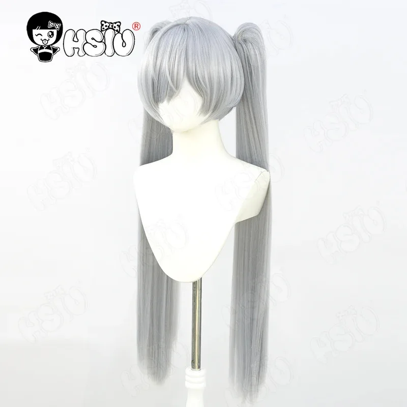 CyGoddess of Victory Nikke Золушка Стеклянный парик принцессы для косплея Синтетический парик из волокна「HSIU」Серебристо-серый длинный парик с двойным хвостом
CyGoddess of Victory Nikke Золушка Стеклянный парик принцессы для косплея Синтетический парик из волокна「HSIU」Серебристо-серый длинный парик с двойным хвостом