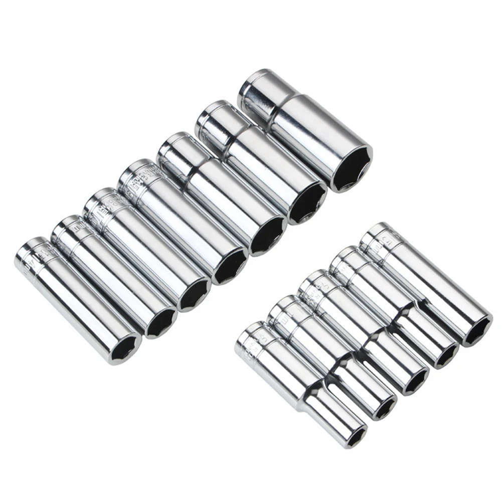 1PCS 1/2Inch Drive-Impact Socket 8-27mm Deep Socket Adapter Hex Socket Wrench Drive Heads Ratchet Tool High Torque Deep Socket
1PCS 1/2Inch Drive-Impact Socket 8-27mm Deep Socket Adapter Hex Socket Wrench Drive Heads Ratchet Tool High Torque Deep Socket