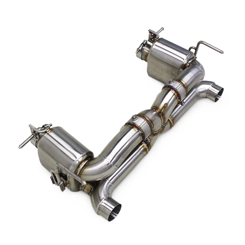 Custom Exhaust System For Ferrari 488 3.9T V8 2015-2019 Performance Stainless Steel Pipe Original Valve Catback Muffler
Custom Exhaust System For Ferrari 488 3.9T V8 2015-2019 Performance Stainless Steel Pipe Original Valve Catback Muffler