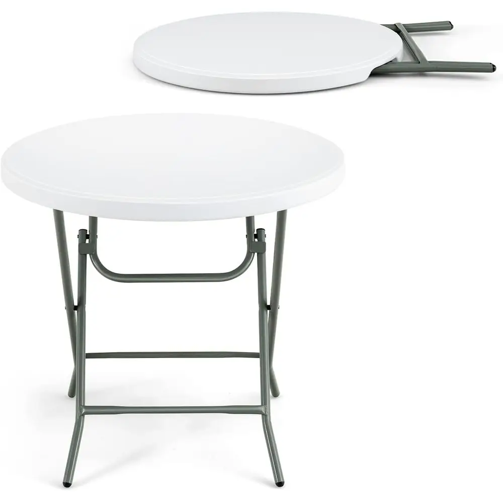 Portable Plastic Folding Table with Thickened HDPE Top, Suitable for Indoor and Outdoor Use, Ideal for Banquets, Picnics, Campin
Portable Plastic Folding Table with Thickened HDPE Top, Suitable for Indoor and Outdoor Use, Ideal for Banquets, Picnics, Campin