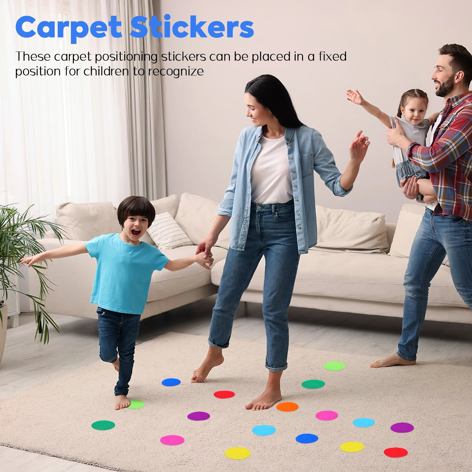 36pcs Carpet Positioning Stickers Round Dot Markers For Classroom Floor Spot Identification Nylon Learning
36pcs Carpet Positioning Stickers Round Dot Markers For Classroom Floor Spot Identification Nylon Learning