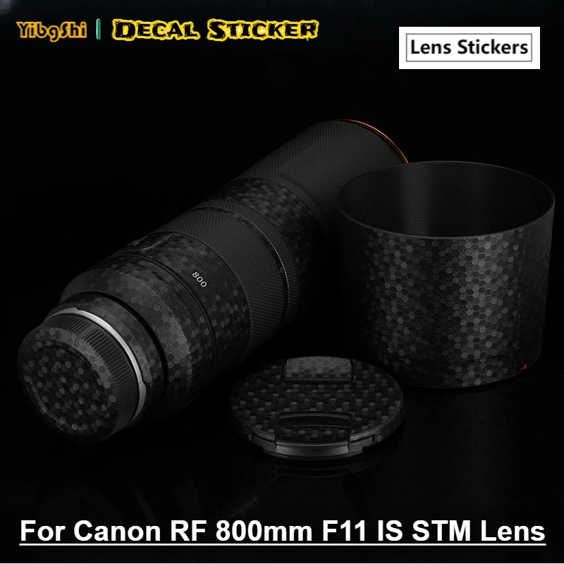 For Canon RF800 F11 Lens Decal Skin 800F11 Wrap Cover Film for Canon RF800mm F11 IS STM Lens Sticker Protector Wrap Cover Film
For Canon RF800 F11 Lens Decal Skin 800F11 Wrap Cover Film for Canon RF800mm F11 IS STM Lens Sticker Protector Wrap Cover Film