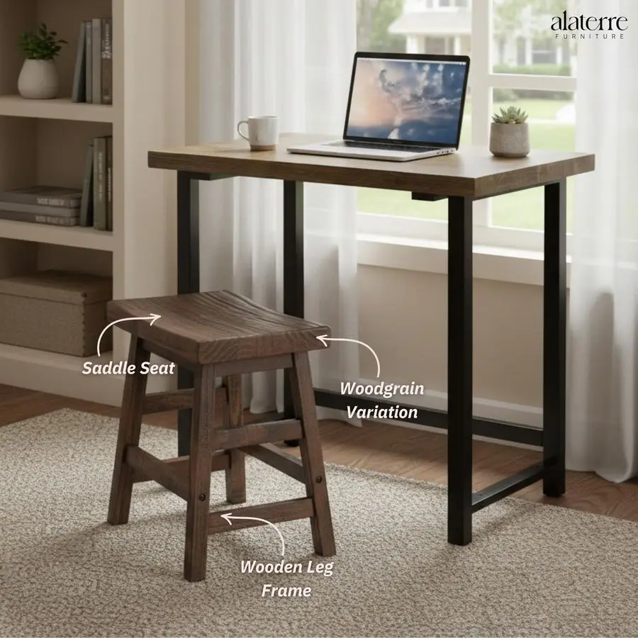 Барный стул Pomona 20 дюймов, высота для стойки, с сиденьем-седлом, из массива дерева, без спинки, в деревенском стиле, натуральная отделка, для кухни
Барный стул Pomona 20 дюймов, высота для стойки, с сиденьем-седлом, из массива дерева, без спинки, в деревенском стиле, натуральная отделка, для кухни