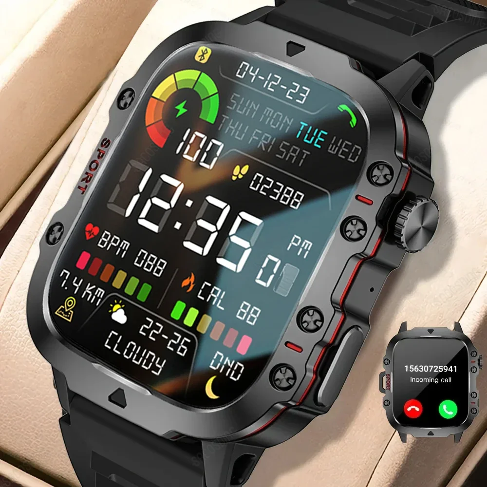 2024 New HD Bluetooth Call Smart Watch Men 1.96 Inch Screen Health Monitoring Watch Sports Fitness Waterproof Smartwatch For Man
2024 New HD Bluetooth Call Smart Watch Men 1.96 Inch Screen Health Monitoring Watch Sports Fitness Waterproof Smartwatch For Man