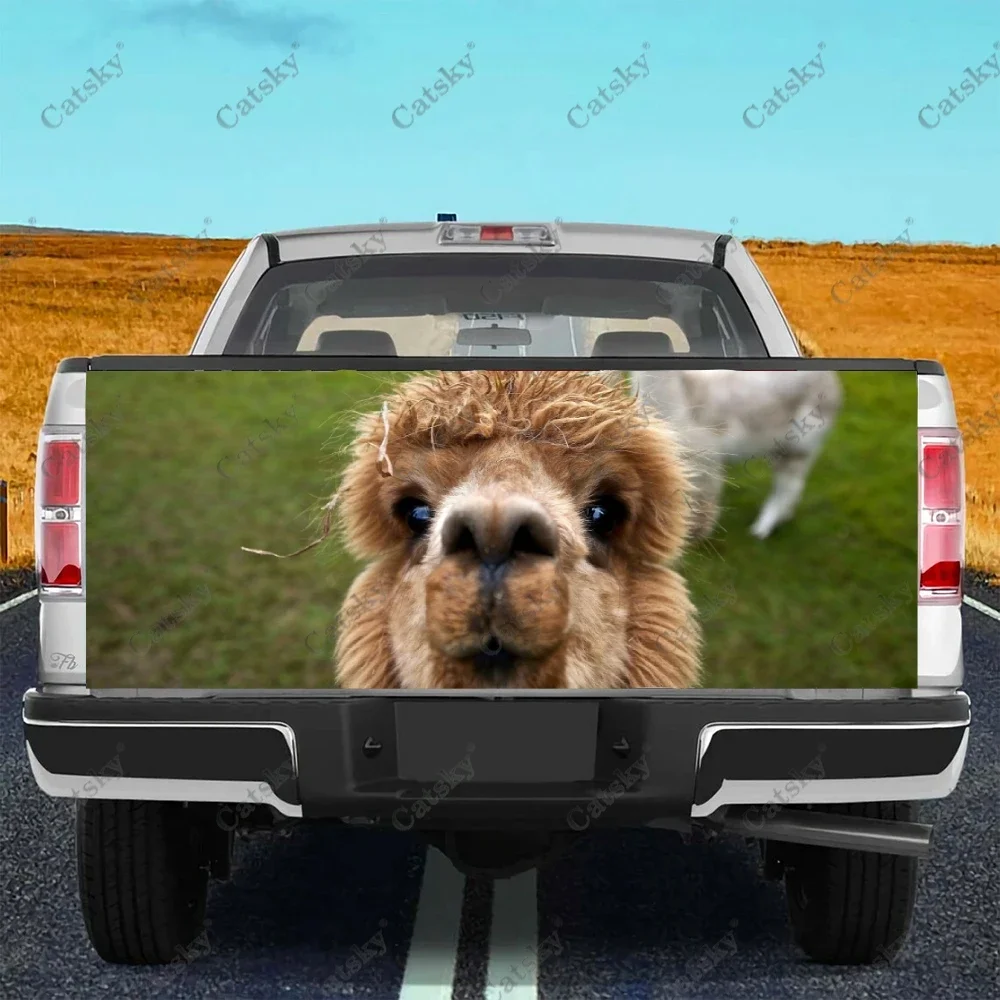 cute alpaca animal Car stickers truck rear tail modification painting suitable for truck pain car packaging accessories decals
cute alpaca animal Car stickers truck rear tail modification painting suitable for truck pain car packaging accessories decals
