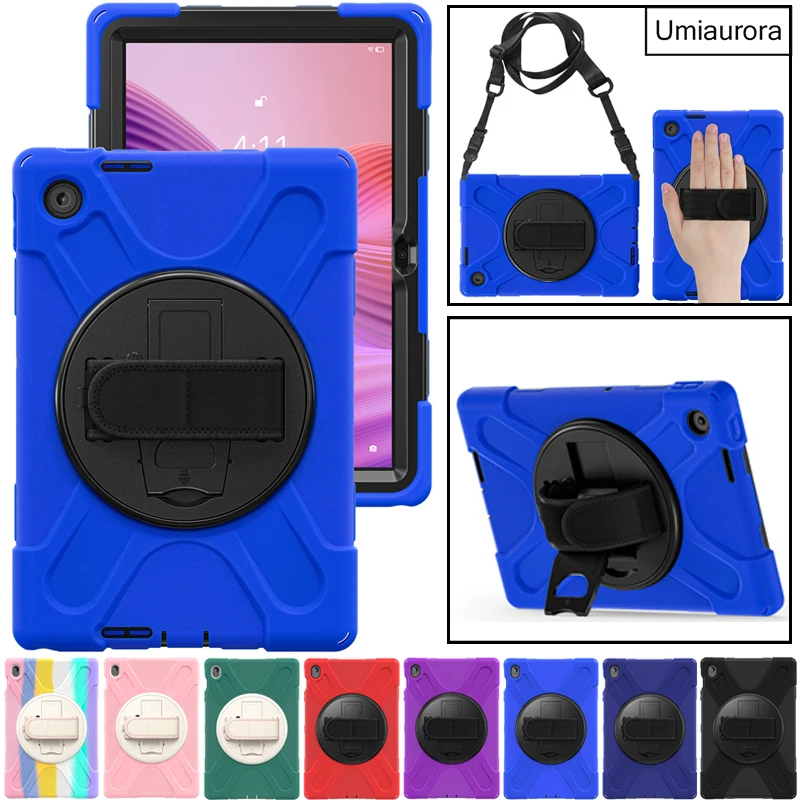 For Lenovo Tab 10.1 inch 2025 TB311FU TB3111XU 360 Rotation Hand Shoulder Strap Kickstand Tablet Case Shockproof PC Rugged Funda
For Lenovo Tab 10.1 inch 2025 TB311FU TB3111XU 360 Rotation Hand Shoulder Strap Kickstand Tablet Case Shockproof PC Rugged Funda