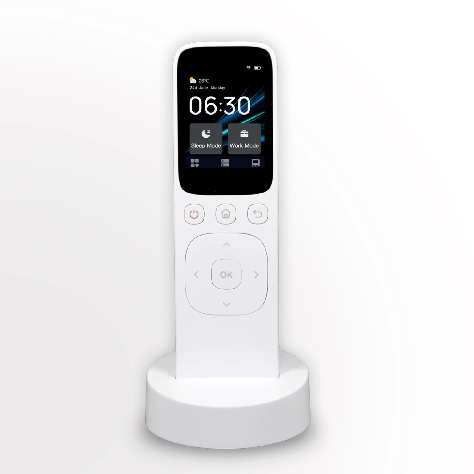 Tuya Smart WiFi IR Handheld Portable Center Hub All in One Control Mobile Screen Smart Touch Remote Controller for Home System
Tuya Smart WiFi IR Handheld Portable Center Hub All in One Control Mobile Screen Smart Touch Remote Controller for Home System
