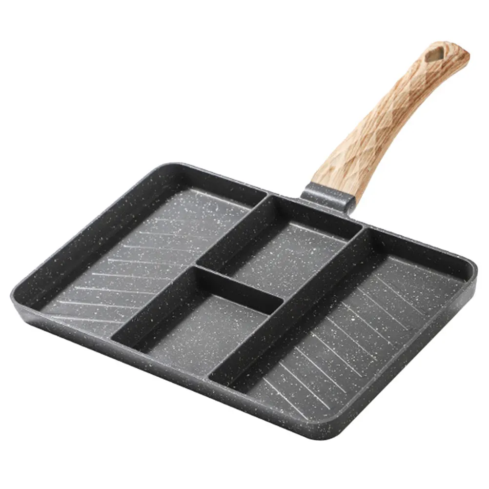 Non-stick Egg Pan Breakfast Pans Large Frying Dividers Wood Egg Handle Aluminum Alloy Anti-scalding Clean Multifunctional
Non-stick Egg Pan Breakfast Pans Large Frying Dividers Wood Egg Handle Aluminum Alloy Anti-scalding Clean Multifunctional