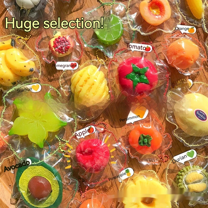 Super simulated soft and rotten feel pinching and decompression toy apple fruit sticky bag slow rebound pinching and pinching
Super simulated soft and rotten feel pinching and decompression toy apple fruit sticky bag slow rebound pinching and pinching