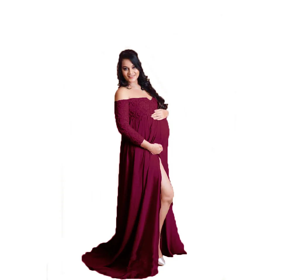 Classic Maternity Lace Dress for Photo Shoot Pregnant Dress Pink White Dress Photography Props One word collar Long Sleeve Dress
Classic Maternity Lace Dress for Photo Shoot Pregnant Dress Pink White Dress Photography Props One word collar Long Sleeve Dress
