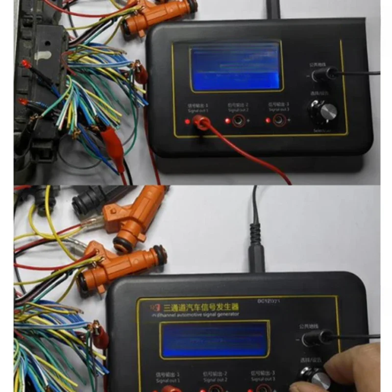 3CH трехканальный генератор автосигналов ECU тестер обслуживания компьютера коленчатый вал распредвала Датчик Симулятор
3CH трехканальный генератор автосигналов ECU тестер обслуживания компьютера коленчатый вал распредвала Датчик Симулятор