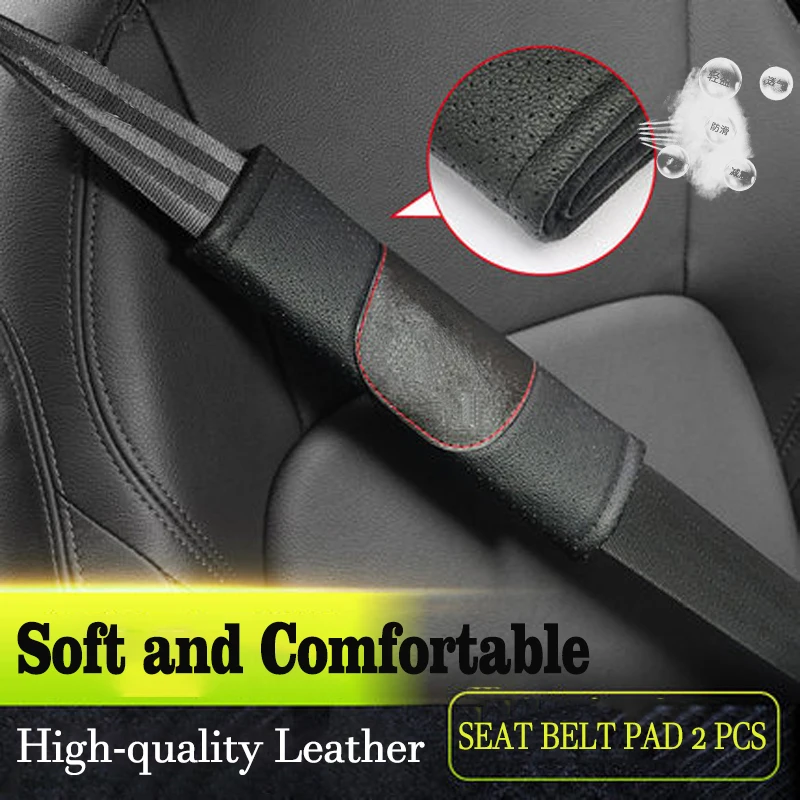 2pcs PU Leather Car Seat Belt Covers Shoulder Pads Cushion Car Accessories Interior Driving Accessories Car Seat Cover Set
2pcs PU Leather Car Seat Belt Covers Shoulder Pads Cushion Car Accessories Interior Driving Accessories Car Seat Cover Set