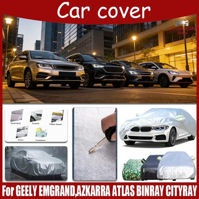 For GEELY EMGRAND,AZKARRA ATLAS BINRAY CITYRAY Full Car Covers Outdoor Sun Anti UV Rain Snow Dust Protection Oxford Cloth
For GEELY EMGRAND,AZKARRA ATLAS BINRAY CITYRAY Full Car Covers Outdoor Sun Anti UV Rain Snow Dust Protection Oxford Cloth