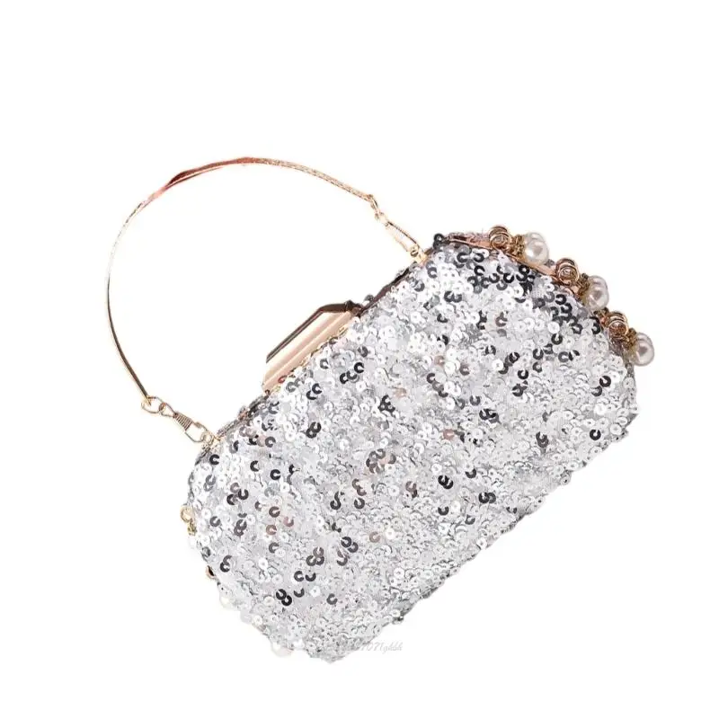 X5XA Shoulder Bag Sequins Glitter Clutches Purses Evening Handbags Crossbody Bags
X5XA Shoulder Bag Sequins Glitter Clutches Purses Evening Handbags Crossbody Bags
