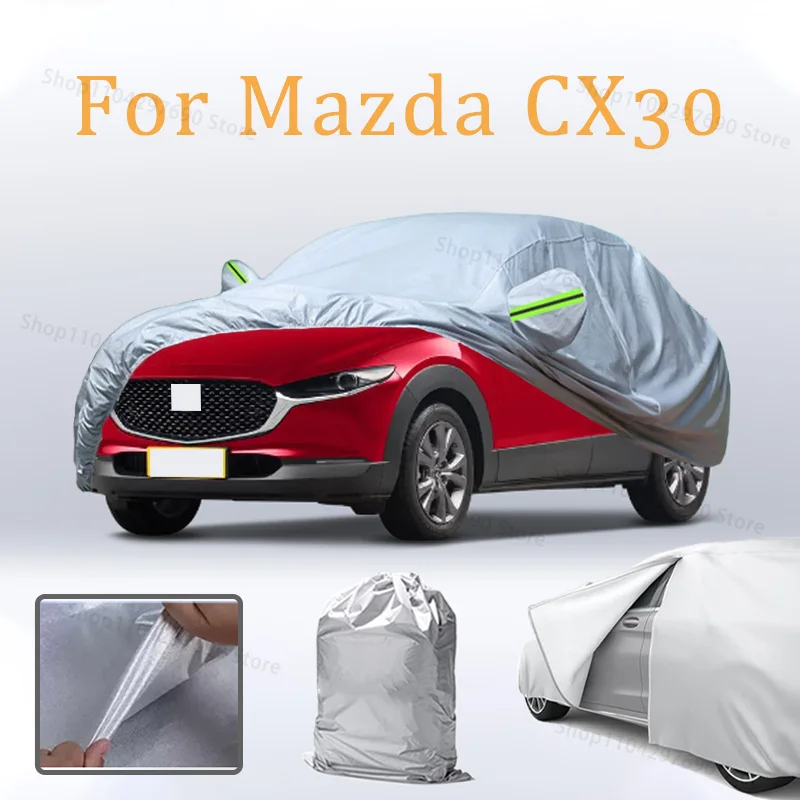 Для Mazda CX30 Автомобильный чехол на молнии двери автомобиля - Водонепроницаемый всепогодный - Полные внешние чехлы для автомобилей - Солнцезащитный - Открытый
Для Mazda CX30 Автомобильный чехол на молнии двери автомобиля - Водонепроницаемый всепогодный - Полные внешние чехлы для автомобилей - Солнцезащитный - Открытый