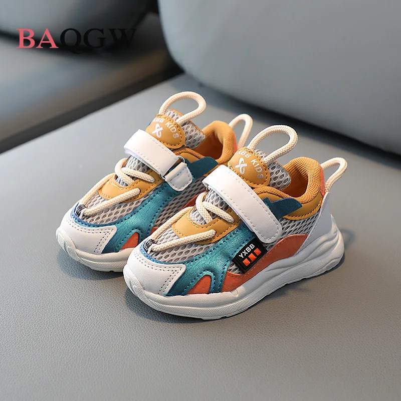 Size 21-30 Baby Soft Sport Shoes for Boys Girls Mesh Breathable Sneakers for Kids Non-Slip Children Casual Shoes Tenis 2-12 Y
Size 21-30 Baby Soft Sport Shoes for Boys Girls Mesh Breathable Sneakers for Kids Non-Slip Children Casual Shoes Tenis 2-12 Y