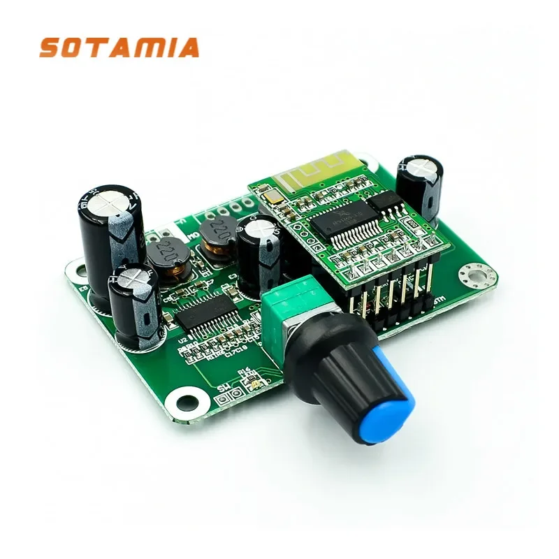 SOTAMIA TPA3110 Bluetooth Amplifier Audio Board 30Wx2 Class D Stereo Power Amplifiers PBTL Amp Smart Home Amplificador Bluetooth
SOTAMIA TPA3110 Bluetooth Amplifier Audio Board 30Wx2 Class D Stereo Power Amplifiers PBTL Amp Smart Home Amplificador Bluetooth
