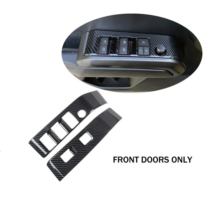 For Toyota Tacoma 2016-2020 Car Styling Accessories Carbon Fiber ABS Front Window Lift Switch Button Cover/Seat Button Cover
For Toyota Tacoma 2016-2020 Car Styling Accessories Carbon Fiber ABS Front Window Lift Switch Button Cover/Seat Button Cover