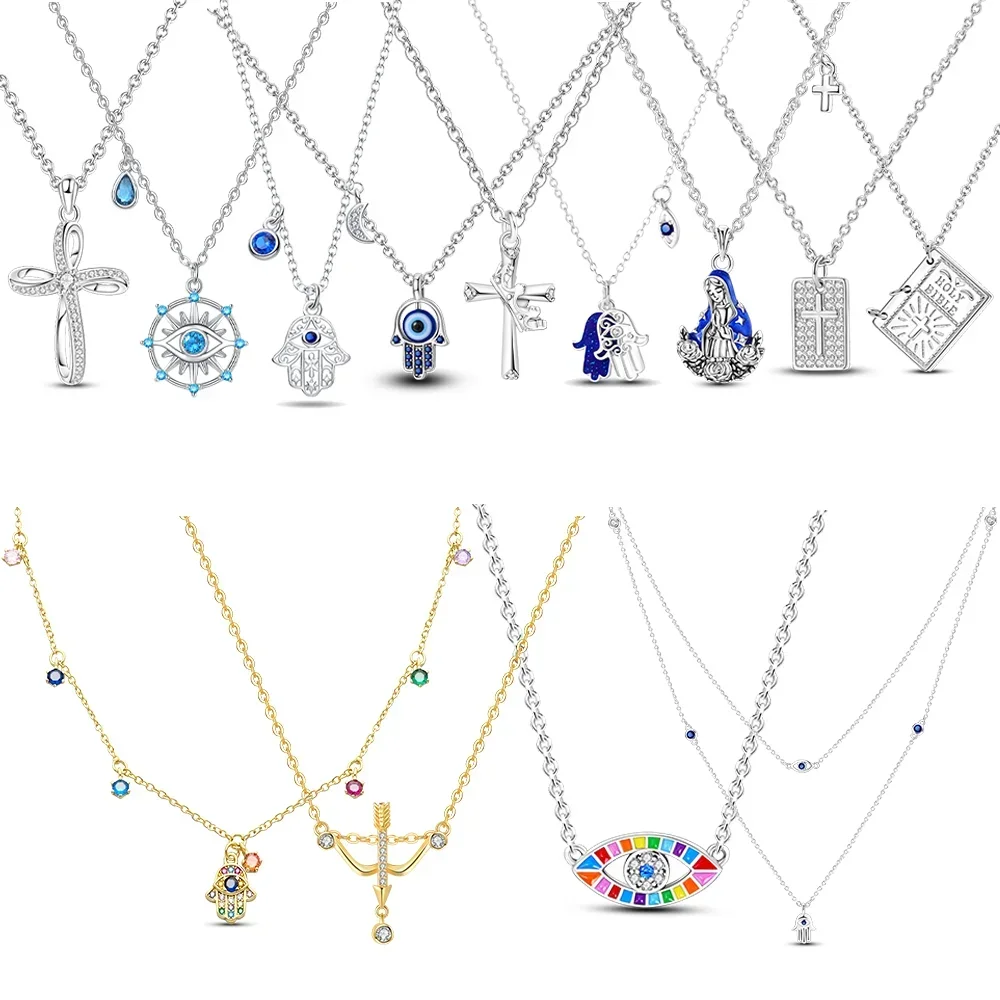 Изысканное золотое ожерелье на руку Фатимы, серебро 925, оригинальное ожерелье с крестом из бисера «Глаз дьявола», женские украшения, роскошные друзья, изысканные подарки
Изысканное золотое ожерелье на руку Фатимы, серебро 925, оригинальное ожерелье с крестом из бисера «Глаз дьявола», женские украшения, роскошные друзья, изысканные подарки