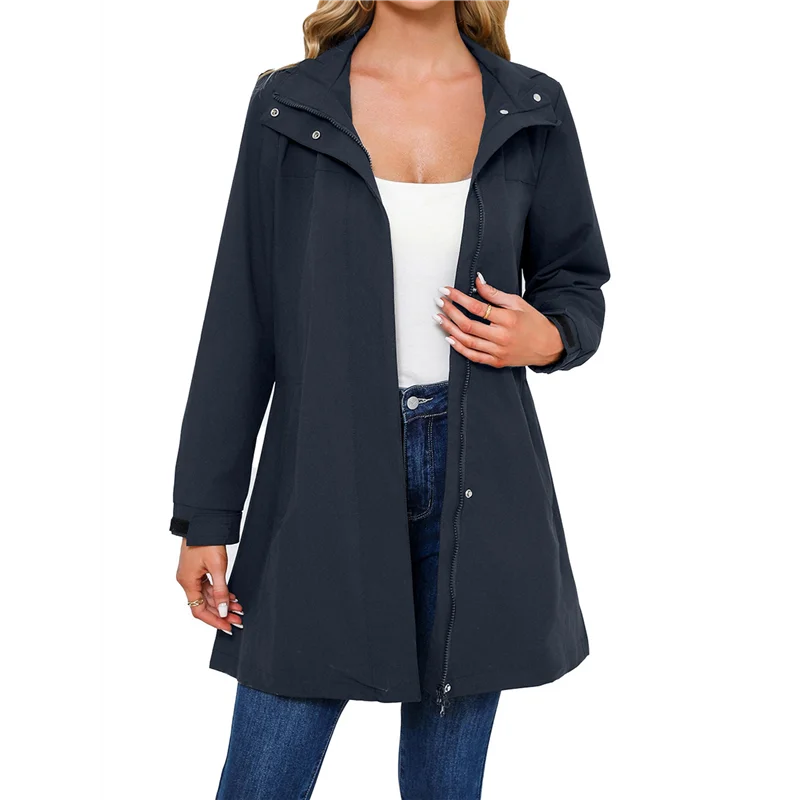 AA01-Rain Jacket For Women Waterproof With Hood Trech Coat For Women Raincoats Long Windbreaker
AA01-Rain Jacket For Women Waterproof With Hood Trech Coat For Women Raincoats Long Windbreaker
