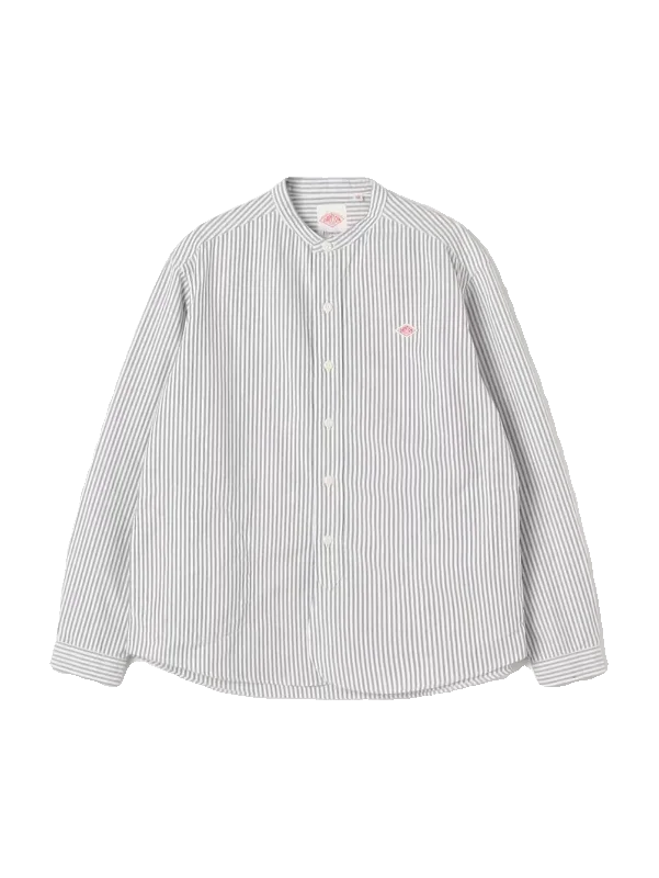 Ox Weave Long Sve Pure Cotton Stand Collar Striped Women's irt Versatile Base Layer Top Spring 2024 Collection
Ox Weave Long Sve Pure Cotton Stand Collar Striped Women's irt Versatile Base Layer Top Spring 2024 Collection