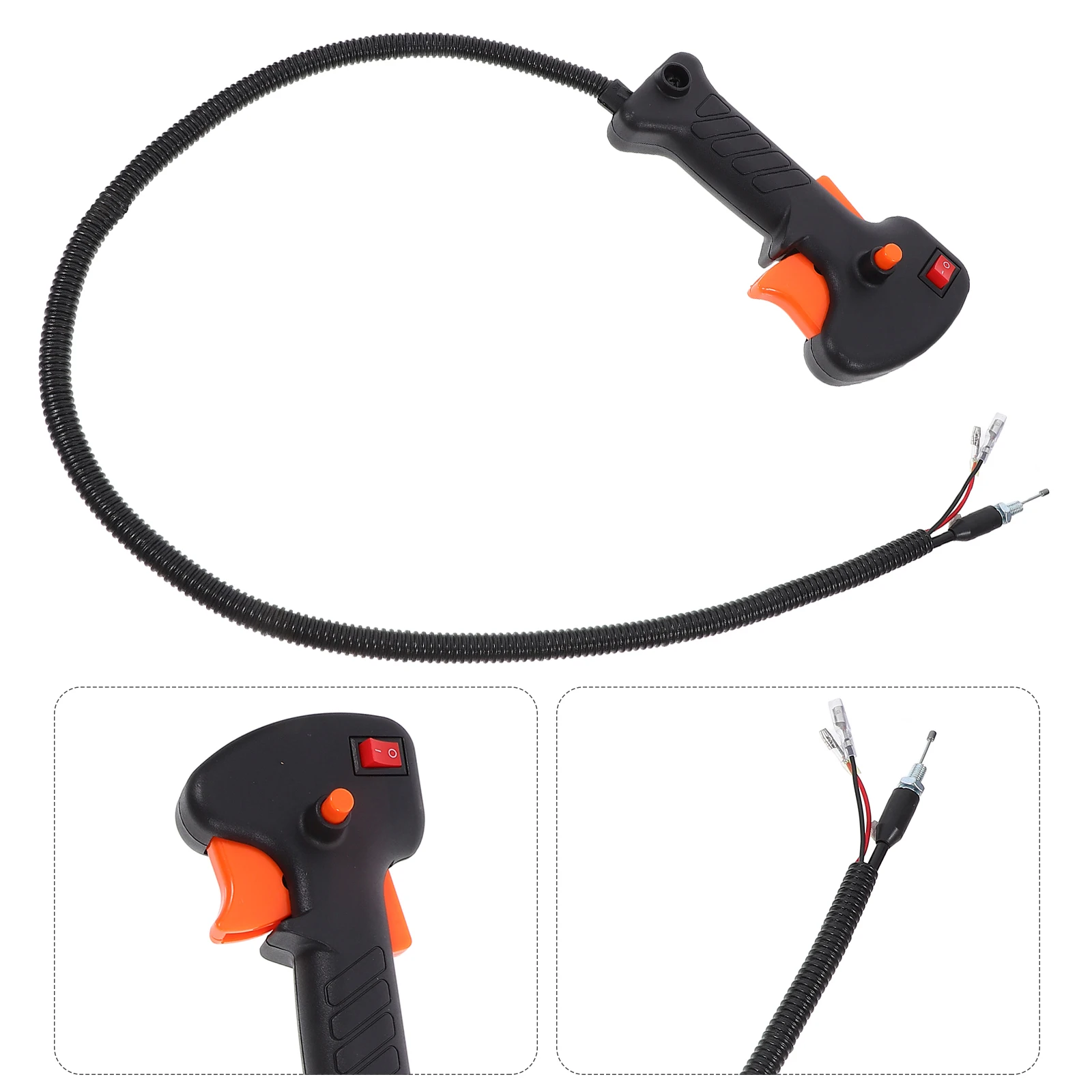 Aluminum Tube Lawn Trimmer Right Handle Grip Gardening Tool Part Compatible with Various Strimmers Ergonomic Throttle for Lawn
Aluminum Tube Lawn Trimmer Right Handle Grip Gardening Tool Part Compatible with Various Strimmers Ergonomic Throttle for Lawn
