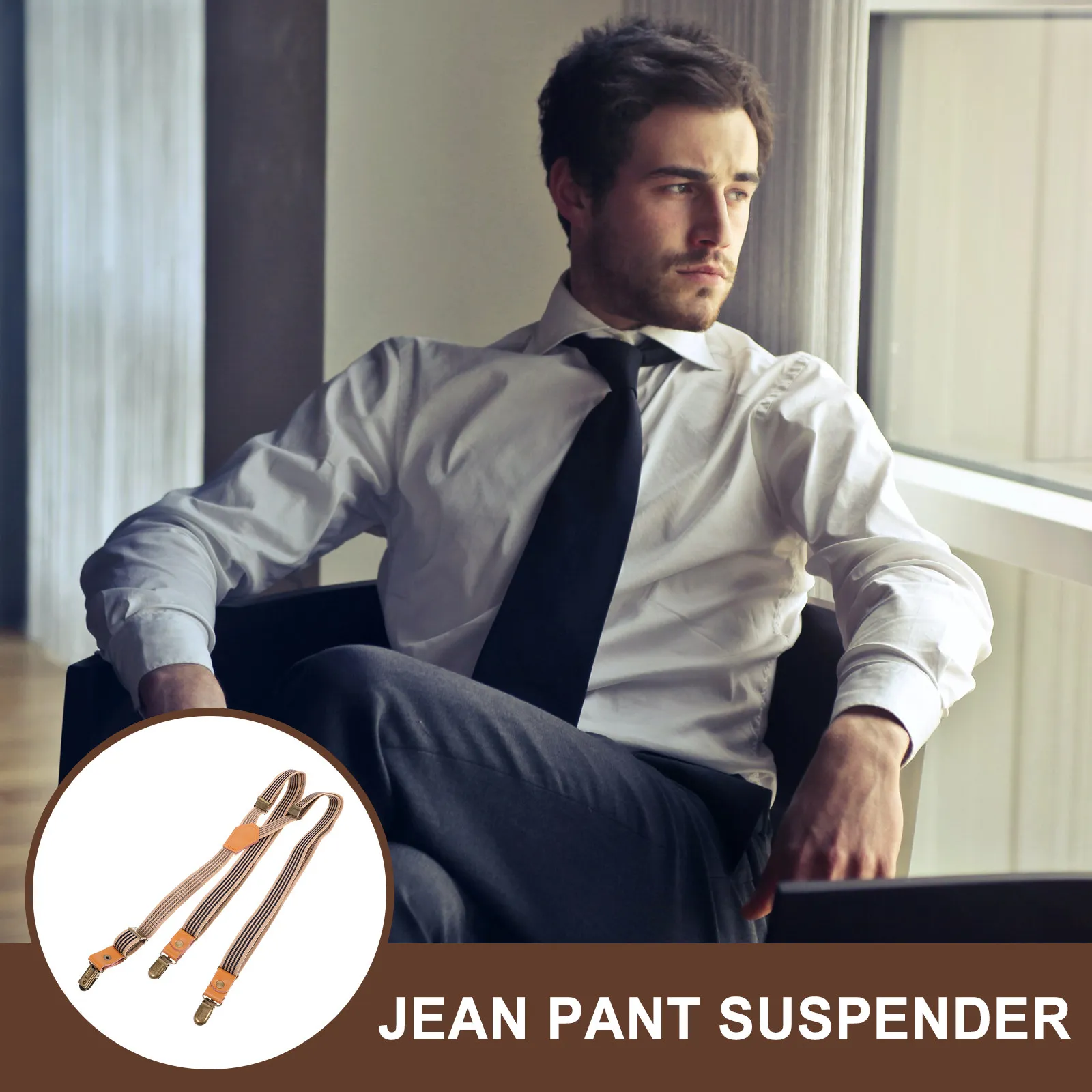 Надежные регулируемые эластичные подтяжки для брюк, джинсов, юбок и костюмов. Удобные и практичные зажимы для ремней.
Надежные регулируемые эластичные подтяжки для брюк, джинсов, юбок и костюмов. Удобные и практичные зажимы для ремней.