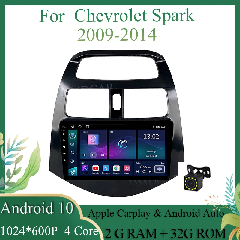 Android 10 4 Core Wired Multimedia Carplay Car Radio android Auto For Chevrolet Spark 2009-2014 2 Din GPS WIFI Screen 1024*600P
Android 10 4 Core Wired Multimedia Carplay Car Radio android Auto For Chevrolet Spark 2009-2014 2 Din GPS WIFI Screen 1024*600P