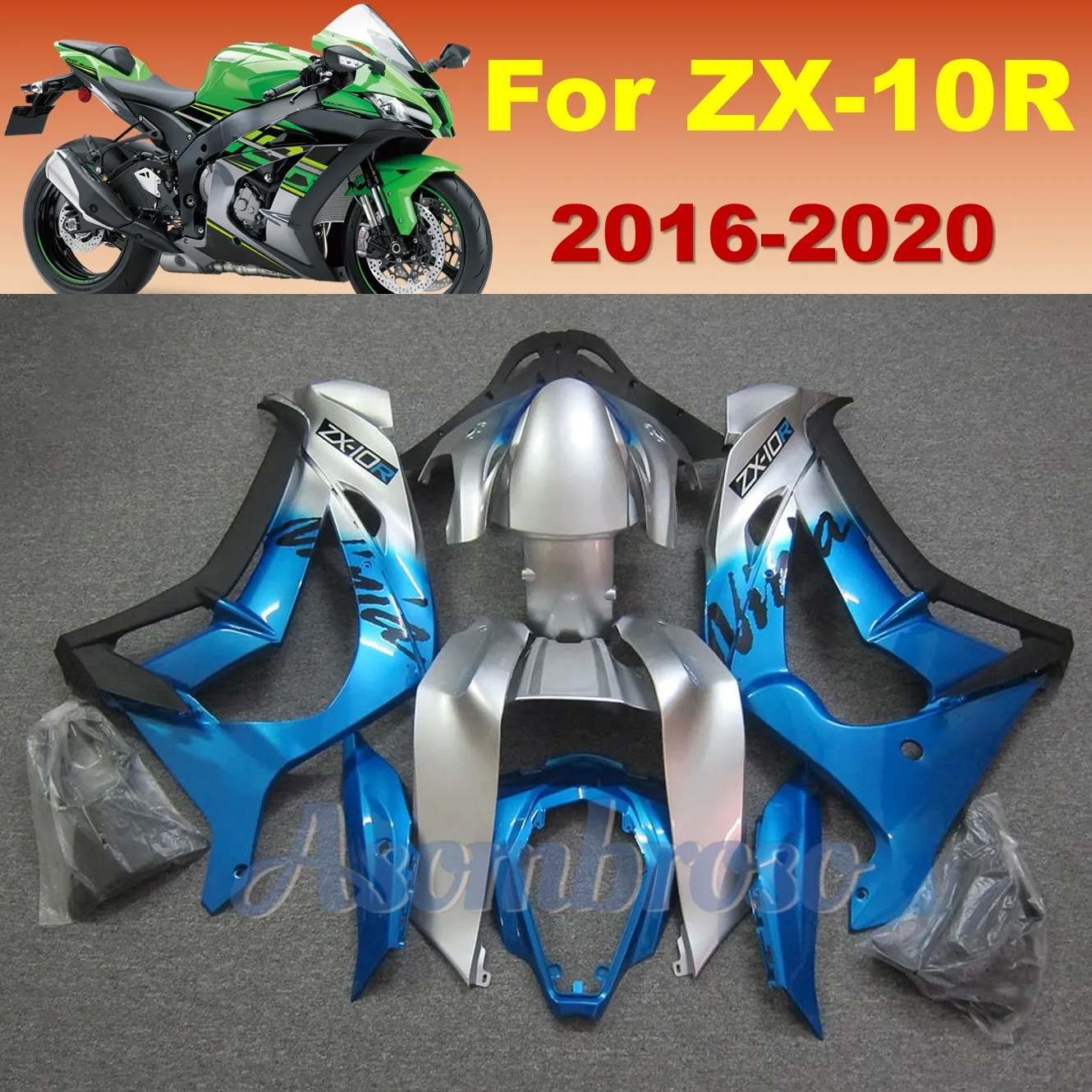 Литой полный обтекатель для Kawasaki Ninja ZX 10R 2016 2017 2018 2019 2020 ZX-10R 16-20, комплект пластикового кузова для мотоцикла
Литой полный обтекатель для Kawasaki Ninja ZX 10R 2016 2017 2018 2019 2020 ZX-10R 16-20, комплект пластикового кузова для мотоцикла