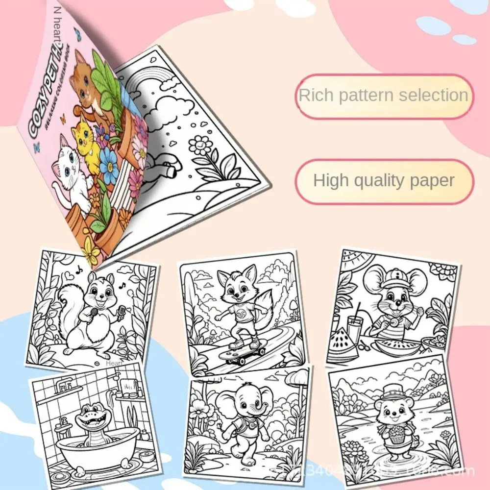 Montessori Toy Food Fruit Coloring Book Pocket Educational Watercolor Painting Book Interesting DIY Filling Color Book
Montessori Toy Food Fruit Coloring Book Pocket Educational Watercolor Painting Book Interesting DIY Filling Color Book