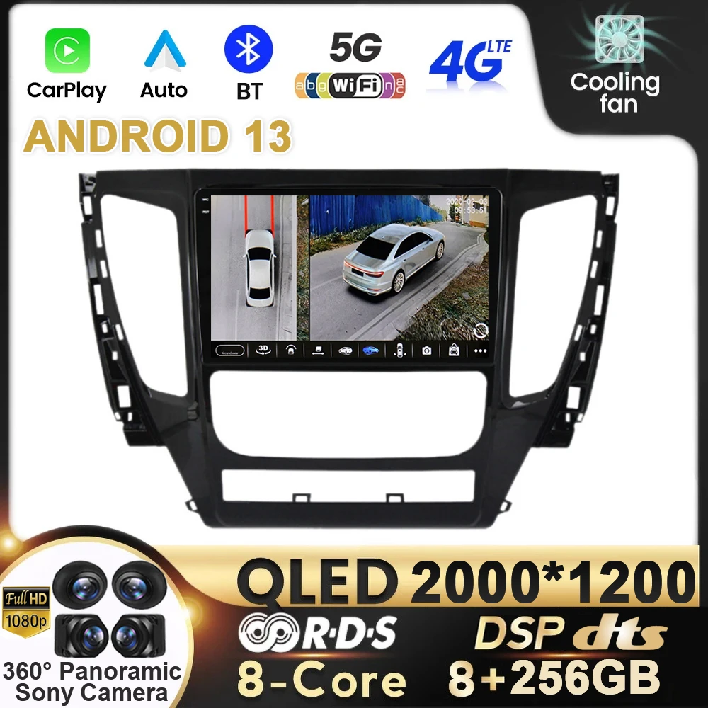 Car Radio Android 13 For Mitsubishi Pajero Sport 3 2016 - 2018 Multimedia Video Player Navigation GPS No 2din 2 din QLED DVD BT
Car Radio Android 13 For Mitsubishi Pajero Sport 3 2016 - 2018 Multimedia Video Player Navigation GPS No 2din 2 din QLED DVD BT