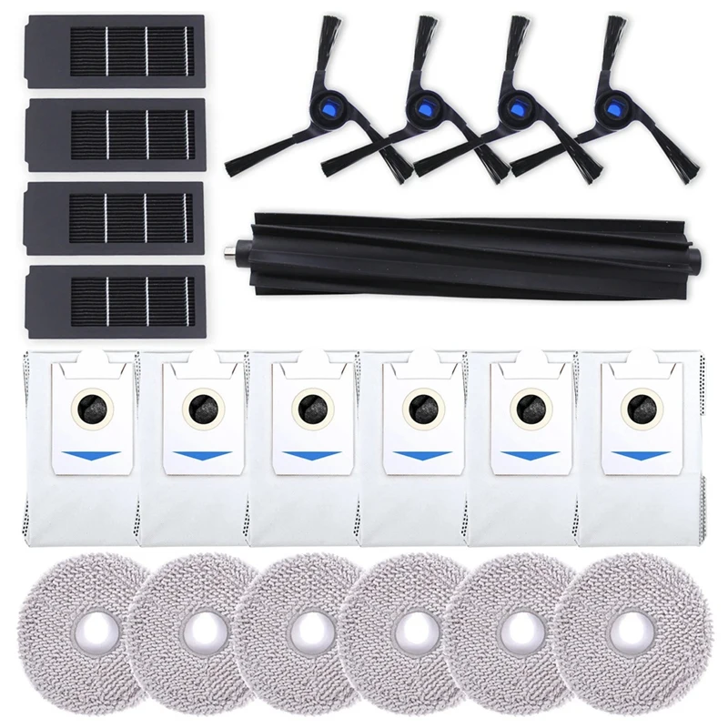 For Ecovacs Deebot X2 Omni Robot Vacuum Main Side Brush Hepa Filter Mop Cloth Dust Bags Accessories
For Ecovacs Deebot X2 Omni Robot Vacuum Main Side Brush Hepa Filter Mop Cloth Dust Bags Accessories