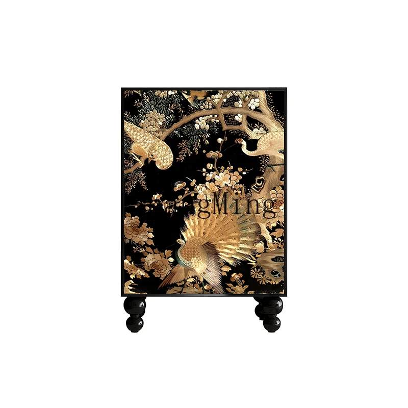 LXY Chinese style home bedroom solid wood porch storage cabinet living room storage decorative chest cabinet
LXY Chinese style home bedroom solid wood porch storage cabinet living room storage decorative chest cabinet