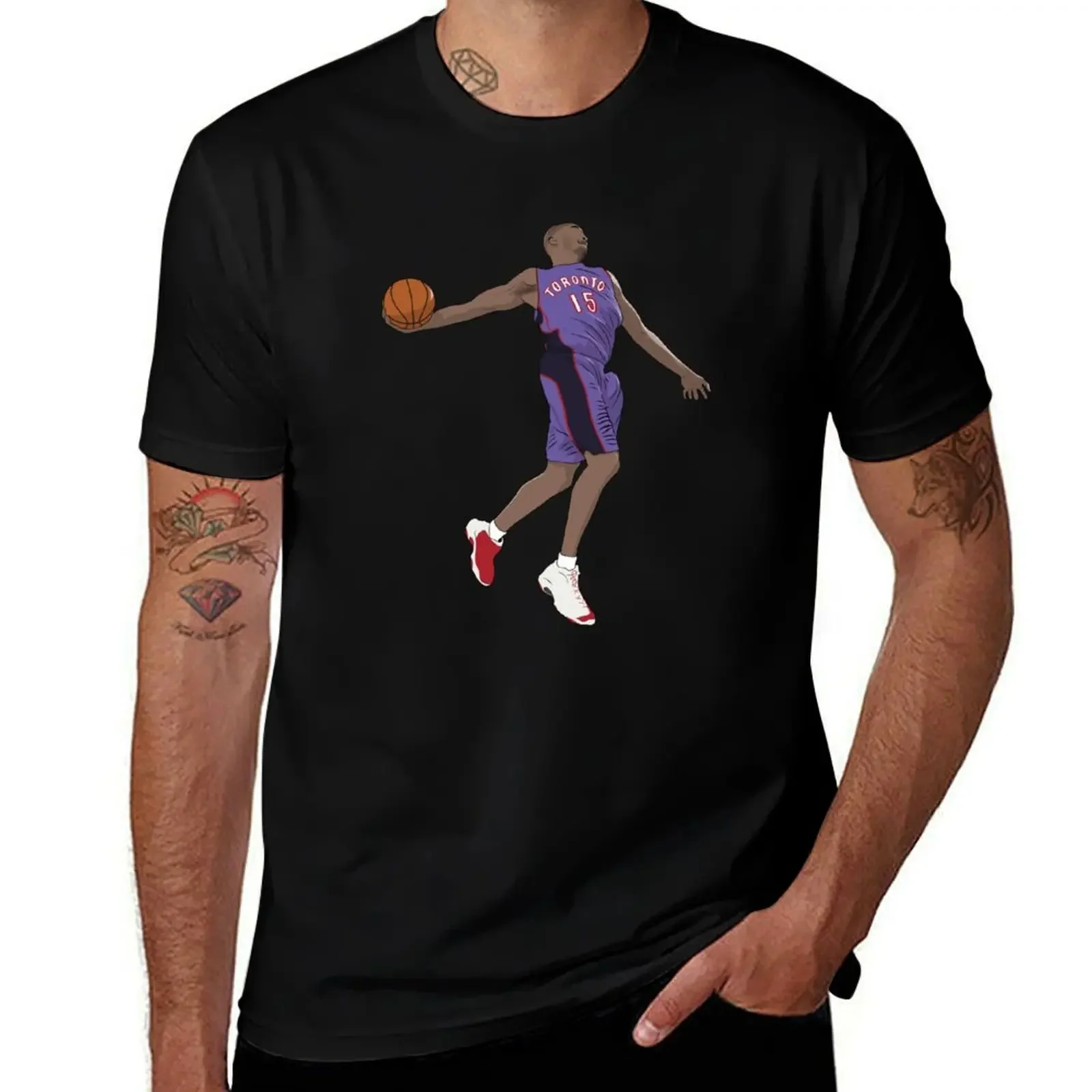 Vince Carter Dunk Basketball T-Shirt hippie clothes Anime t-shirt Short sleeve tee men
Vince Carter Dunk Basketball T-Shirt hippie clothes Anime t-shirt Short sleeve tee men