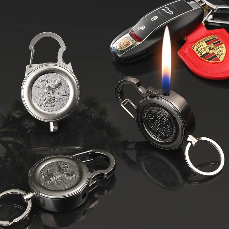 Men Keychain Multifunctional Metal Lighter with Beer Opening Side Sliding Lighter Creative Lighter
Men Keychain Multifunctional Metal Lighter with Beer Opening Side Sliding Lighter Creative Lighter