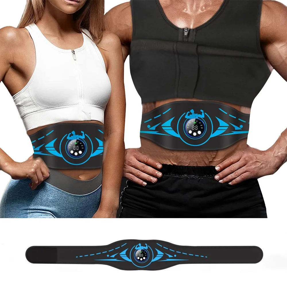 EMS Smart Waist Trainer Massage Belt - Rechargeable Abdominal Training Device with LED Display
EMS Smart Waist Trainer Massage Belt - Rechargeable Abdominal Training Device with LED Display