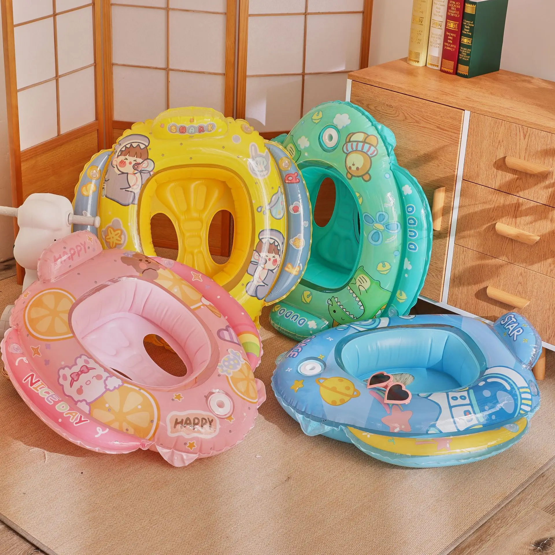 Baby Float Pool Swimming Ring Inflatable Circle Baby Seat with Water Spray Toy Summer Beach Party Pool Toys
Baby Float Pool Swimming Ring Inflatable Circle Baby Seat with Water Spray Toy Summer Beach Party Pool Toys