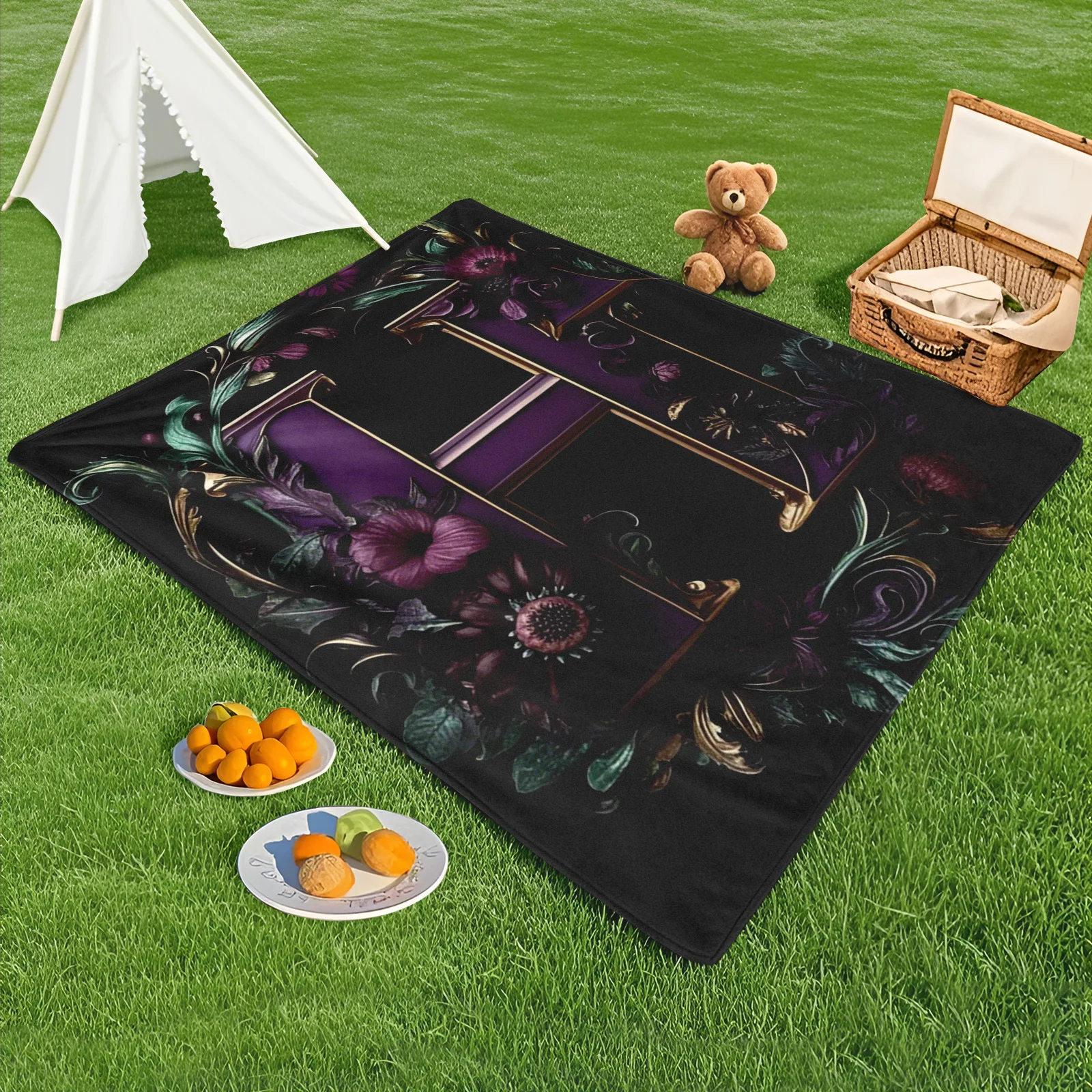 Harmonious Purple Floral Vine Inspired Letter H Design Outdoor Blanket For Tranquil And Enchanting Outdoor Moments In Nature
Harmonious Purple Floral Vine Inspired Letter H Design Outdoor Blanket For Tranquil And Enchanting Outdoor Moments In Nature