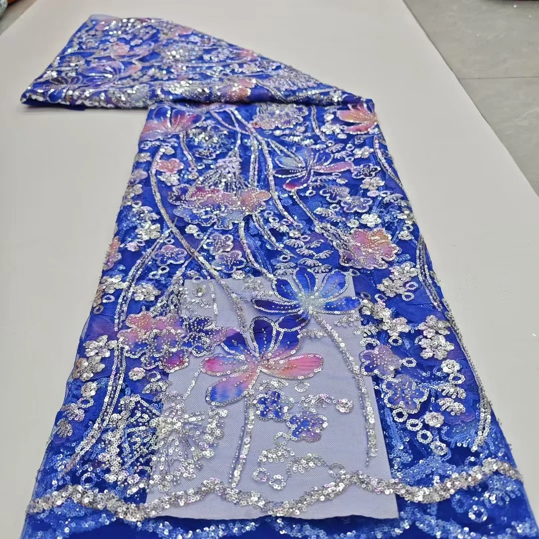Latest Luxury French Tulle Beads Lace Fabric 2025 High Quality African Nigerian Lace Fabric For Women Wedding Dress Sew LHD25129
Latest Luxury French Tulle Beads Lace Fabric 2025 High Quality African Nigerian Lace Fabric For Women Wedding Dress Sew LHD25129