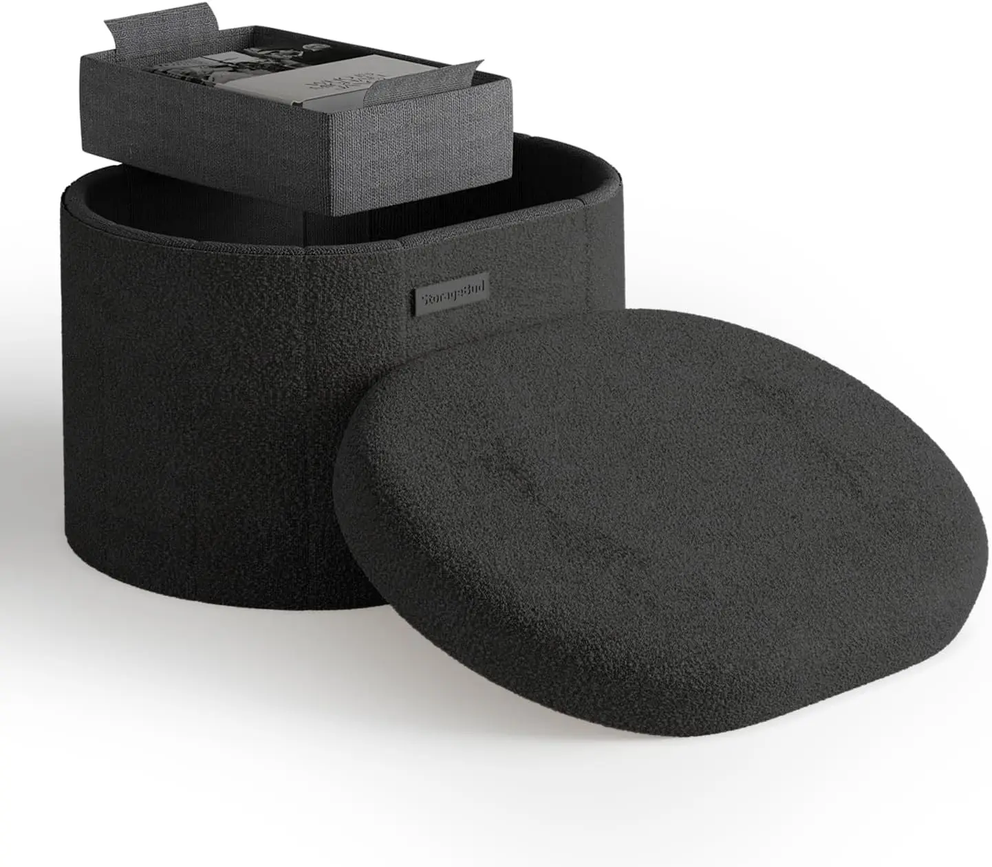 Round Ottoman With Storage For Living Room, 16 H Storage Ottoman, Small Ottoman Foot Rest, Boucle Foot Stool Ottoman Max
Round Ottoman With Storage For Living Room, 16 H Storage Ottoman, Small Ottoman Foot Rest, Boucle Foot Stool Ottoman Max