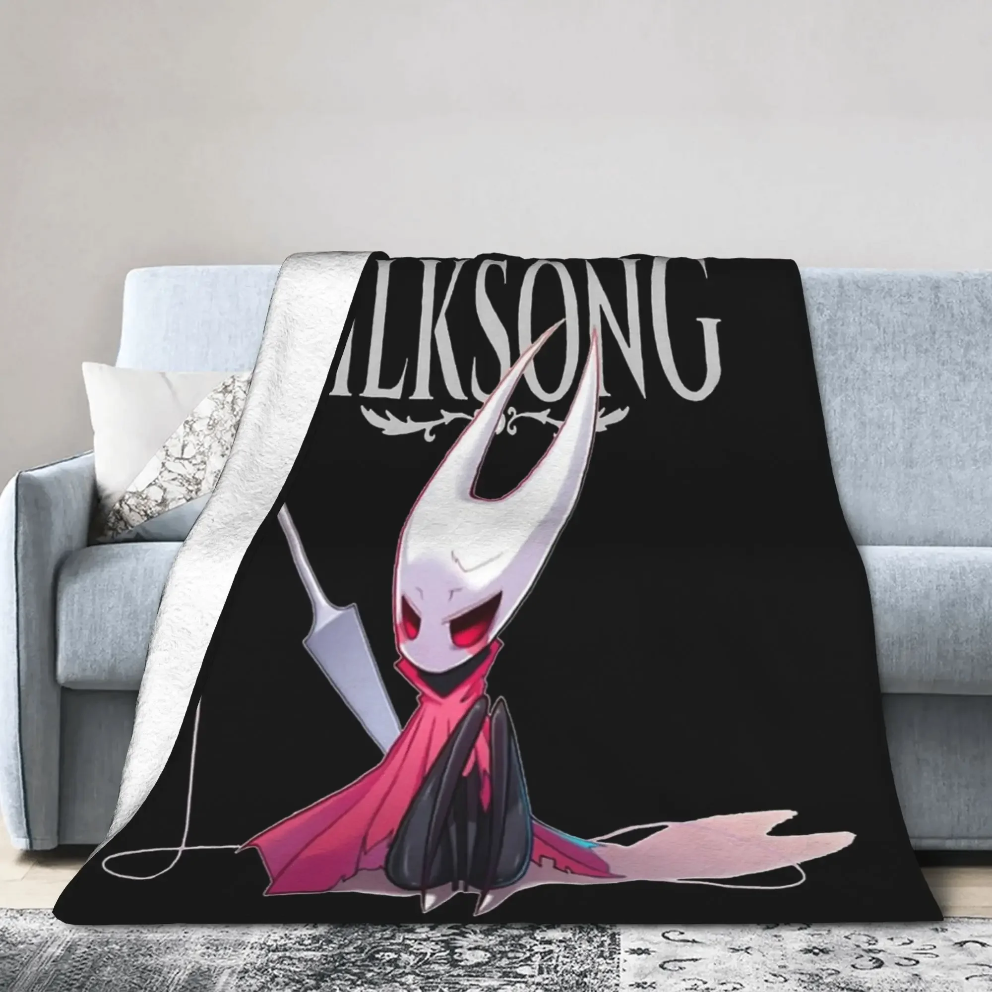 Фланелевое одеяло Hornet Hollow Knight Silksong, мягкое одеяло с изображением бойца-насекомого для дома, x см
Фланелевое одеяло Hornet Hollow Knight Silksong, мягкое одеяло с изображением бойца-насекомого для дома, x см