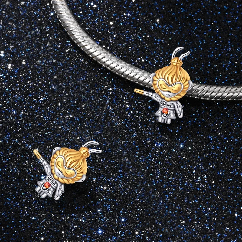925 Sterling Silver Mythological Monkey King Charms Beads For Women Fit Original Bracelet DIY Birthday Party Jewelry Gifts
925 Sterling Silver Mythological Monkey King Charms Beads For Women Fit Original Bracelet DIY Birthday Party Jewelry Gifts