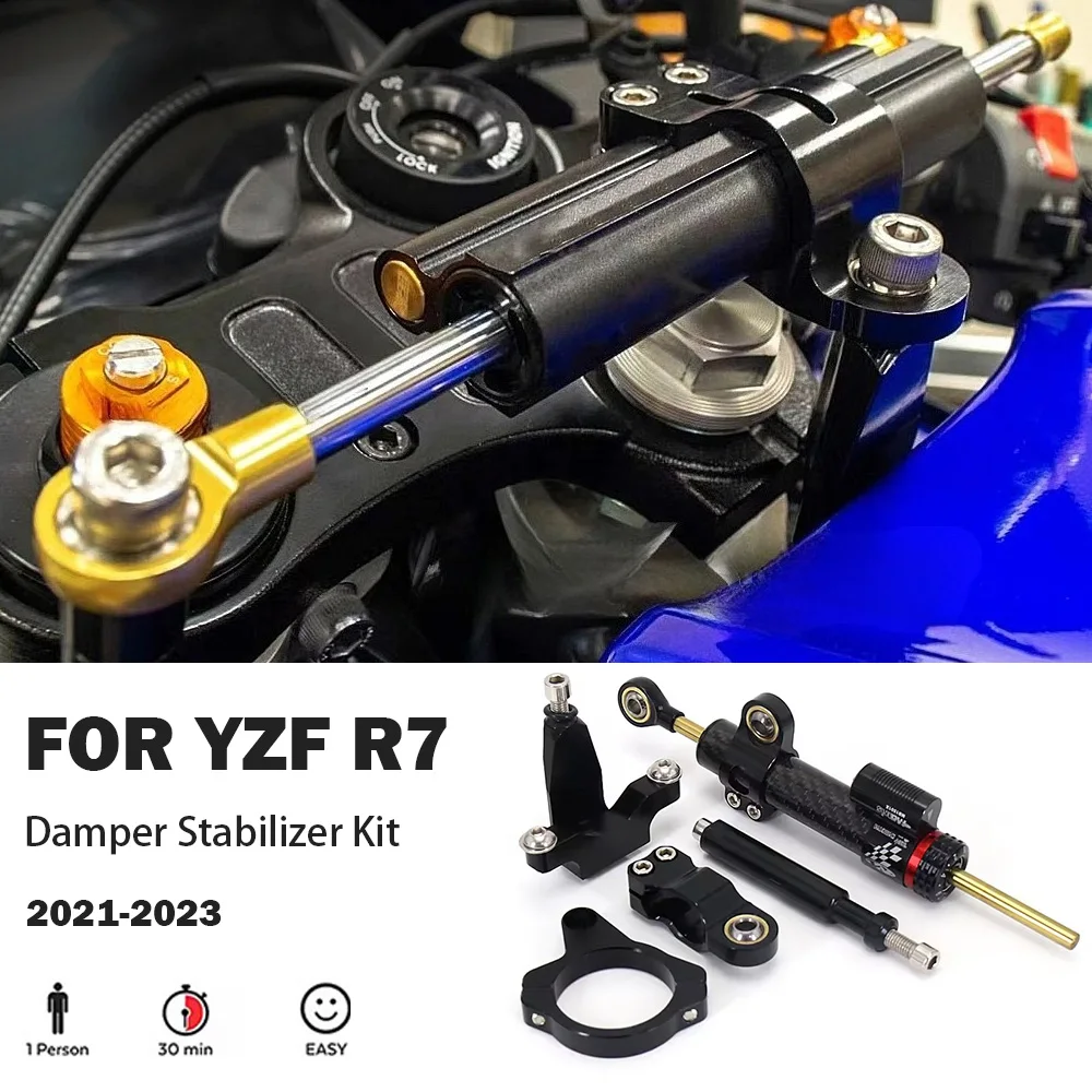 New Motorcycle For Yamaha YZF R7 YZFR7 Yzf r7 2021 2022 2023 Fiber Carbon Steering Damper Stabilizer Bracket Support Mounting
New Motorcycle For Yamaha YZF R7 YZFR7 Yzf r7 2021 2022 2023 Fiber Carbon Steering Damper Stabilizer Bracket Support Mounting