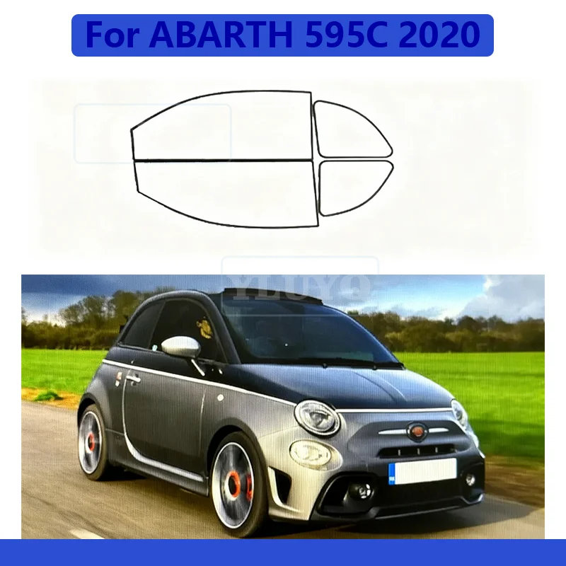 For ABARTH 595C 2020 Pre-Cut Easy Install Car Window Tint Film Kit Solar Tinted Film Privacy,Heat &UV Protection
For ABARTH 595C 2020 Pre-Cut Easy Install Car Window Tint Film Kit Solar Tinted Film Privacy,Heat &UV Protection
