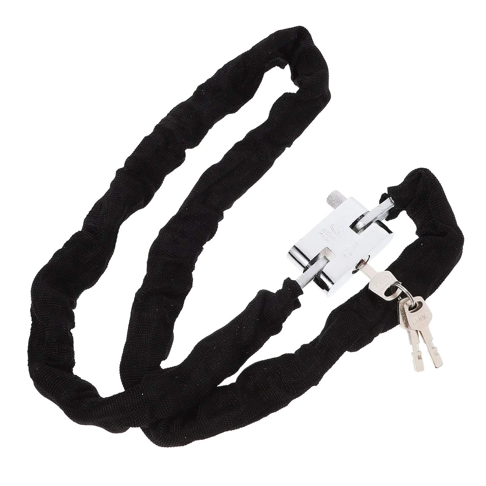 Цепной замок 120 см для велосипеда: надежная защита от кражи, подходит для мотоциклов, скутеров, газонокосилок, велосипедов. Цепной замок-насадка.
Цепной замок 120 см для велосипеда: надежная защита от кражи, подходит для мотоциклов, скутеров, газонокосилок, велосипедов. Цепной замок-насадка.